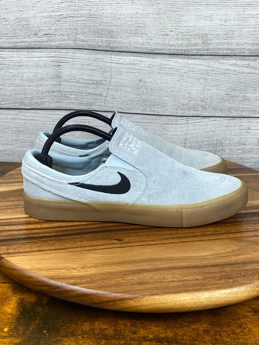 Nike SB Zoom Stefan Janoski Slip Light Armory Blue Gum Men’s Sneaker Size 9